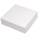 thumbnail of Firplast Boîte pâtissière en carton blanche 250mm x 80mm (x50)
