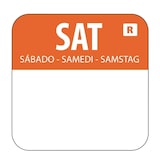 thumbnail of Vogue Autocolante código de cores sábado laranja