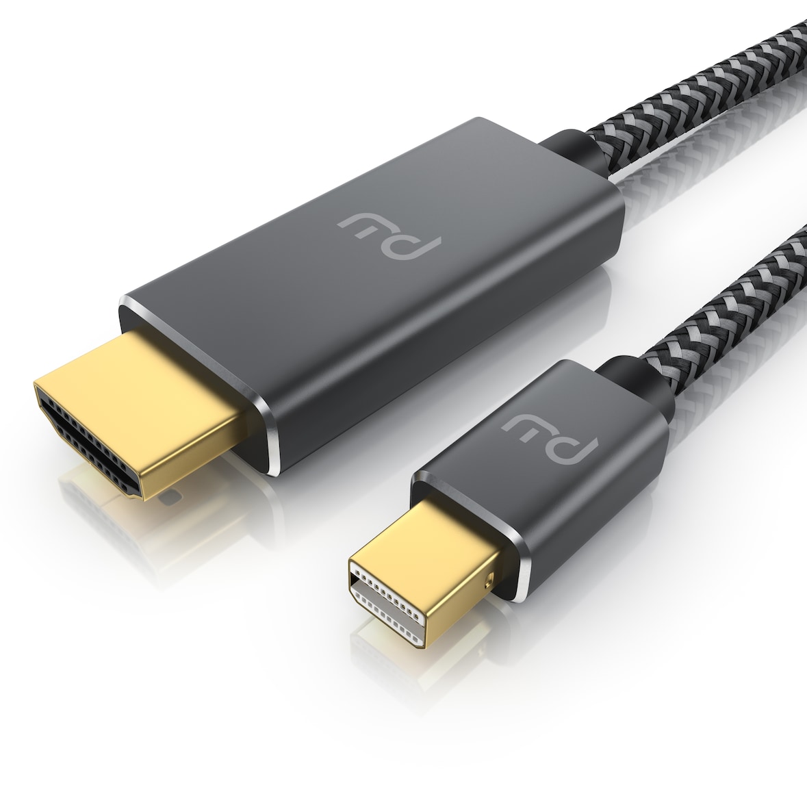 Primewire 4k Mini Displayport 1.4 zu Hdmi 2.0 Kabel - Mini DP Adapter - 4k@60Hz - Thunderbolt 1-2 - Audio und Video - für MacBook, Surface Pro, Lenovo