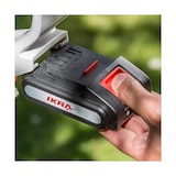 thumbnail of Batterie de rechange 20V- 2.0 Ah Lithium Puissance 40 Wh, légère 360 g, compatible tous outils IKRA 20V