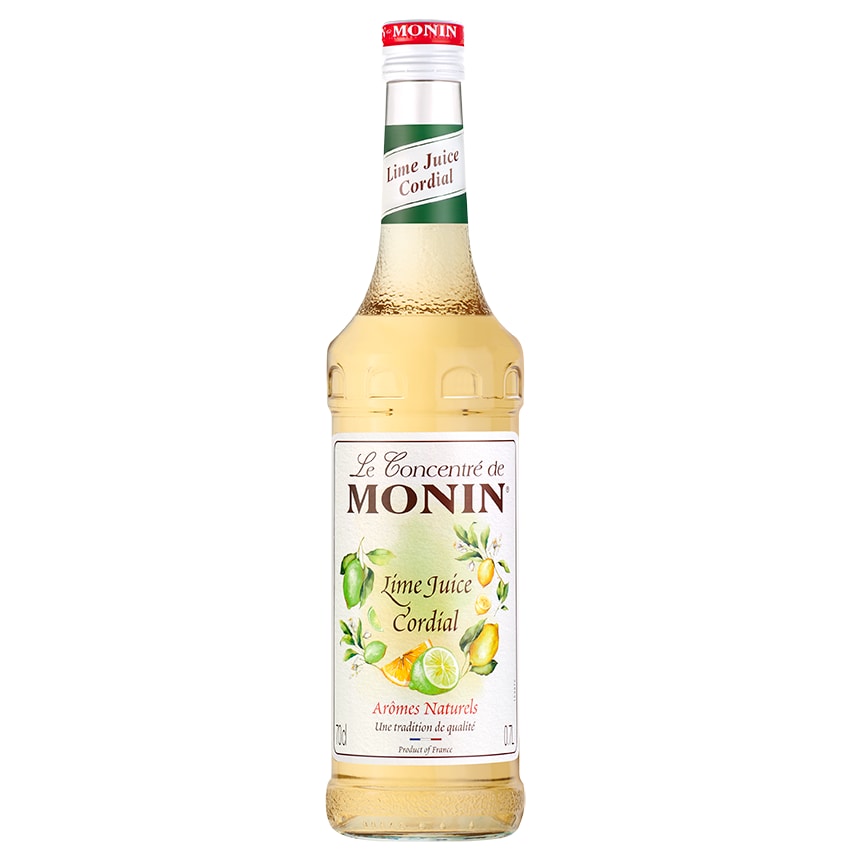MONIN - Lime Juice Cordial 70 cl pour cocktails, limonades ou thés glacés
