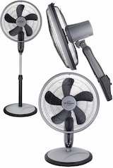 thumbnail of Orbegozo ventilador de pie 3 en 1 SF 0246, 3 velocidades, 3 modos de ventilación, mando a distancia, altura regulable, 40 cm de diámetro, 55 W