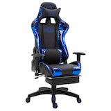 thumbnail of Silla Gaming Turbo Negro/azul/Simil cuero (metálico)