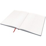 thumbnail of Notizbuch, Cosy, B5, kariert, grau Gummibandverschluss, 80 Blatt, Soft-