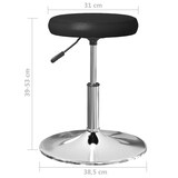 thumbnail of vidaXL Eetkamerstoelen 2 st kunstleer zwart