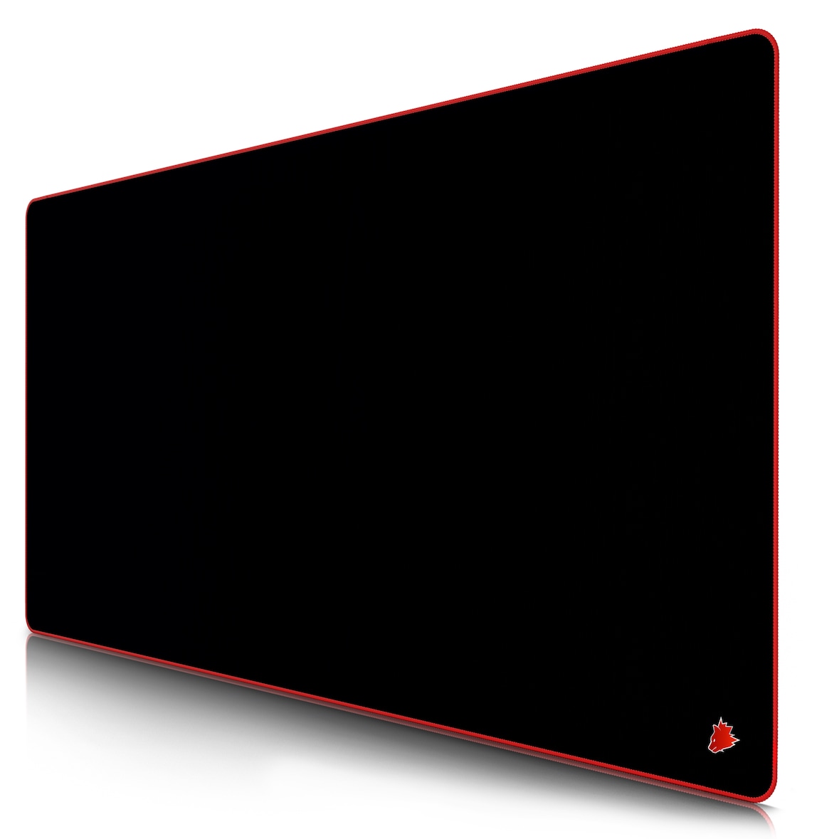 Titanwolf Gaming Mauspad, XXXL Speed Mousepad 1200 x 600 mm, Geschwindigkeit & Präzision, Symbol Red