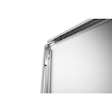 thumbnail of Kundenstopper »Hampton«, Aluminium silber mit Wassertank, DIN A1