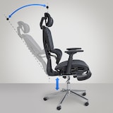 thumbnail of Silla de oficina Grover Negro