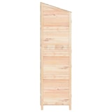 thumbnail of Remise de jardin 102x52x174,5 cm Bois de sapin solide Modèle Vega Edge