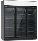thumbnail of Gefrierschrank 3-türig Glas - schwarz 1480 Liter