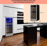 thumbnail of Klarstein Vinovilla Grande 116 Built-in Duo Weinkühlschrank 306 Ltr 116 Fl. LED Edelstahl