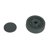 thumbnail of 2 x Ersatzrad Rad Rolle Hinterrad für Vorwerk Teppichbürste EB370