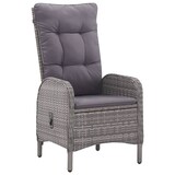 thumbnail of vidaXL 3-tlg. Bistro-Set Poly Rattan und Glas Grau