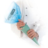 thumbnail of Profi Spritzbeutel "Cool" auf Rolle 3-lagig aus LDPE Blau für Einfrieren bis -30 °C 28 x 59 cm 1 Rolle/100 Stück