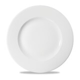 thumbnail of Churchill Super Vitrified Profil Weiß Flacher Teller mit breiter Fahne, 27,5 cm, 12 Stück