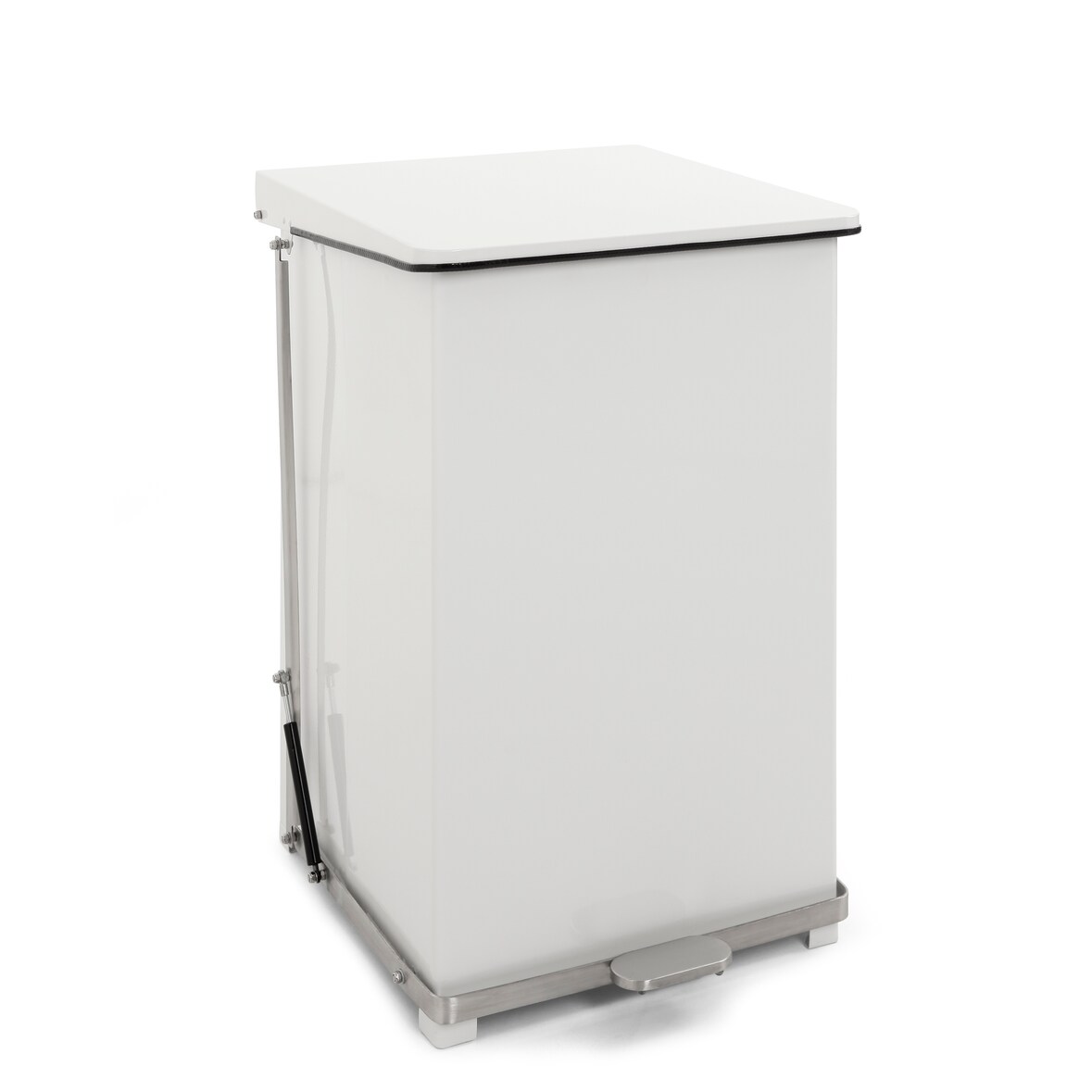 V-part Industriële pedaalemmer 152 ltr - wit