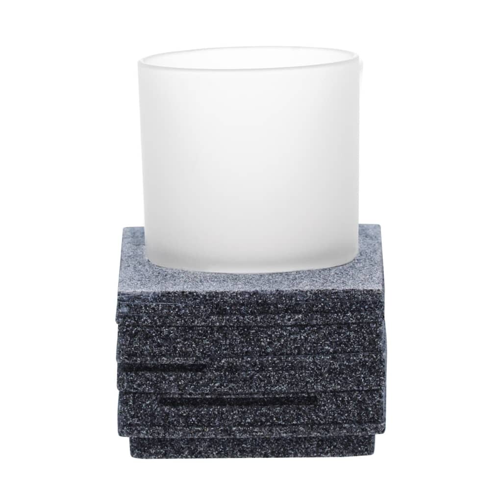 RIDDER Badezimmer-Becher Ziegel Anthrazit