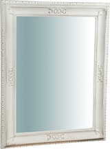 thumbnail of BISCOTTINI Wandspiegel vertikal/horizontal aus holz mit antikiertem weißem finish l67xpr4,5xh87 cm. made in italy 4.5x67x87 cm