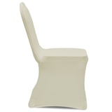 thumbnail of Décoshop26 - Elastische Stuhlhussen in Creme 12 Stück DEC022525