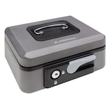 thumbnail of ARREGUI Popup C9726 Caja Caudales con Llave y Pulsador de Apertura| Caja de Seguridad acero y bandeja interior | Caja fuerte portatil 20 cm ancho|Gris