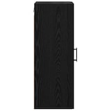 thumbnail of vidaXL Wandschrank Schwarz Eichen-Optik 34,5x34x90 cm