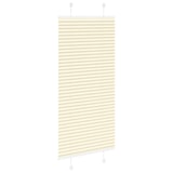 thumbnail of vidaXL Plissee Creme 60x150 cm Stoffbreite 59,4 cm Polyester