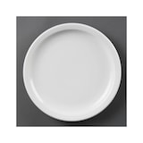 thumbnail of Olympia Whiteware borden met smalle rand 23 cm (12 stuks)