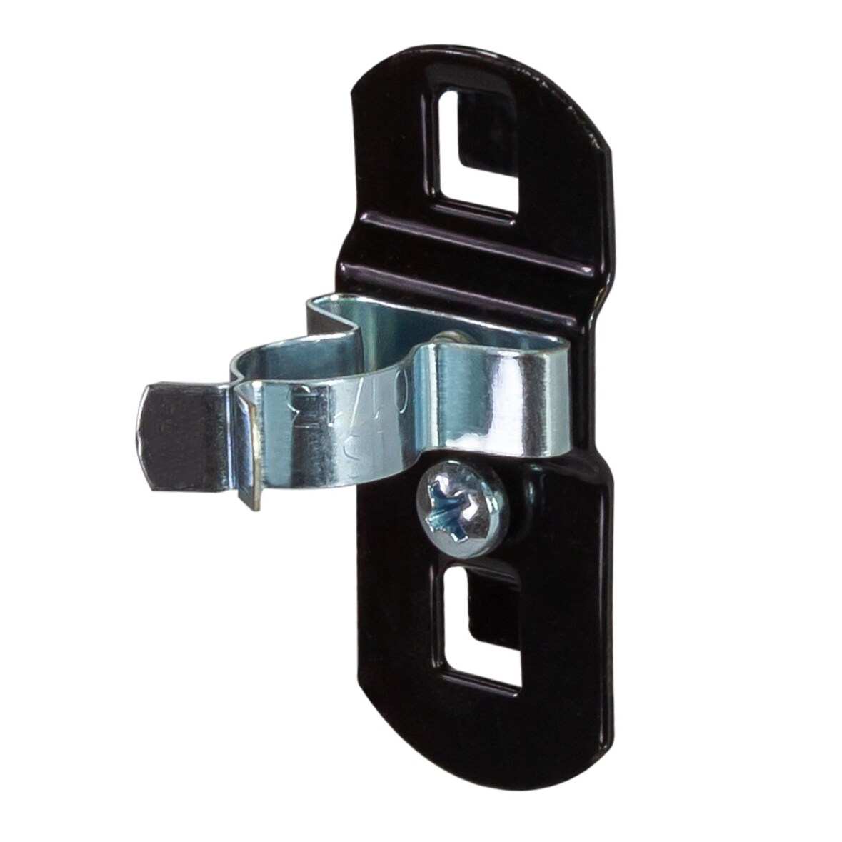 PROREGAL Werkzeugklemmen einfach für Lochplatte | Ø16mm | Tiefschwarz