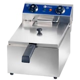 thumbnail of WORLDMAI Elektro-Fritteuse 6 Liter für die Gastronomie. INOX-Tischfritteuse für Bar und Restaurant.