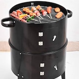 thumbnail of WellHome - Ahumador BBQ de Ø40x78cm con 2 parrillas y termómetro