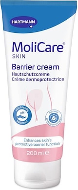 Eine Hautschutzcreme zur Verbesserung der Hautbarriere.