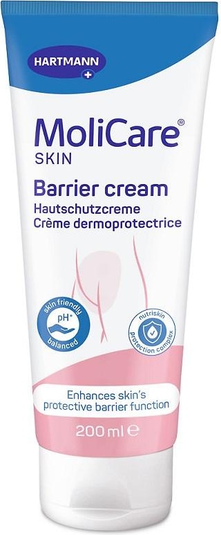 Eine Hautschutzcreme zur Verbesserung der Hautbarriere.