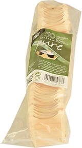 thumbnail of 500 Stück Fingerfood-Schalen, Holz  pure  eckig 1,5 x 4 x 4 cm