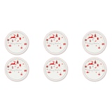 thumbnail of Excelsa Set mit 6 Panettone-Tellern Merry Christmas Porzellan mehrfarbig