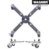 thumbnail of WAGNER Pflanzenroller SUN CITY BASIC 32-46 x 6 cm, ausziehbar, außen&innen, Stahl, Bremsen, Tragkraft 100 kg - 20082701