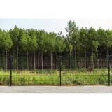 thumbnail of Gartenzaun Mattenzaun Doppelstabmattenzaun Anthrazit Grau Rund 1,20 m x 30 m