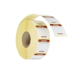 thumbnail of Dagelijkse veiligheidsetiketten, multifunctioneel, gemakkelijk te verwijderen , HENDI, Bruin, 1000 u., 25x25x(H)mm
