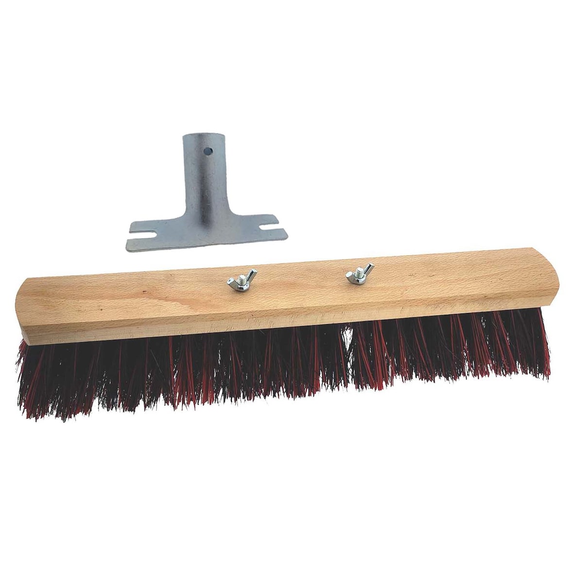 Profi-Saalbesen + Stielhalter 40 cm Saalbesen Holzbesen Haushaltsbesen Kehrbesen Besen Zimmerbesen Großraumbesen Hallenbesen Industriebesen