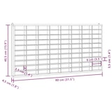 thumbnail of vidaXL Houten verzamelvitrine met 80 vakken 80x4,5x40,5 cm