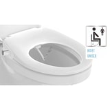 thumbnail of Dusch WC Sitz Aufsatz, Bidet Einsatz für Toilette, Toilettendeckel mit Absenkautomatik,Toilettensitz, WC Dusche