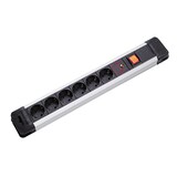 thumbnail of BACHMANN CONNECTUS Steckdosenleiste, 6x Schutzkontakt, Gerätevollschutz, Schalter, 2 m