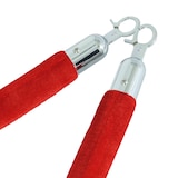 thumbnail of Cordoncino di velluto rosso per pali di guida
