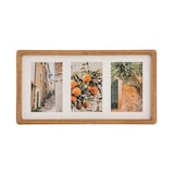 thumbnail of Atmosphera Milea - Cornice portafoto in MDF beige per 3 foto, 40x21cm
