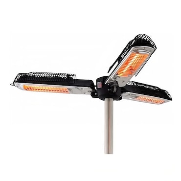 Aquecedor Exterior Elétrico de Esplanada/ Terraço Bari 2000W. Ideal para Restauração e Hotelaria.