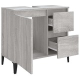 thumbnail of vidaXL Badschrank Grau Sonoma 65x33x60 cm Holzwerkstoff