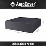 thumbnail of AEROCOVER  AeroCover Atmungsaktive Schutzhülle für rechteckige Lounge-Sets 235x235xH70 cm