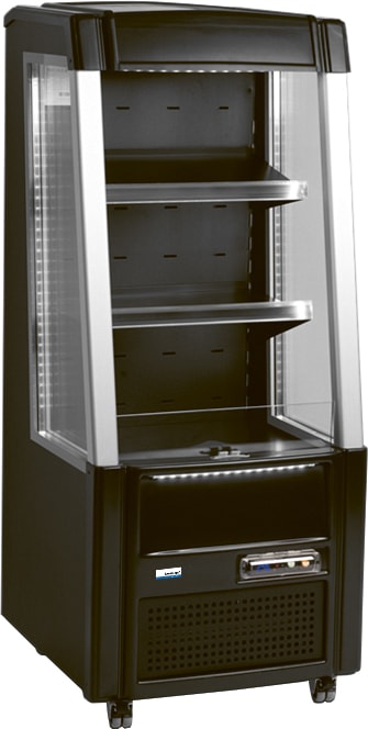 NORDCAP COOL-LINE Wandkühlregal IKR 60, 192 Liter, schwarz