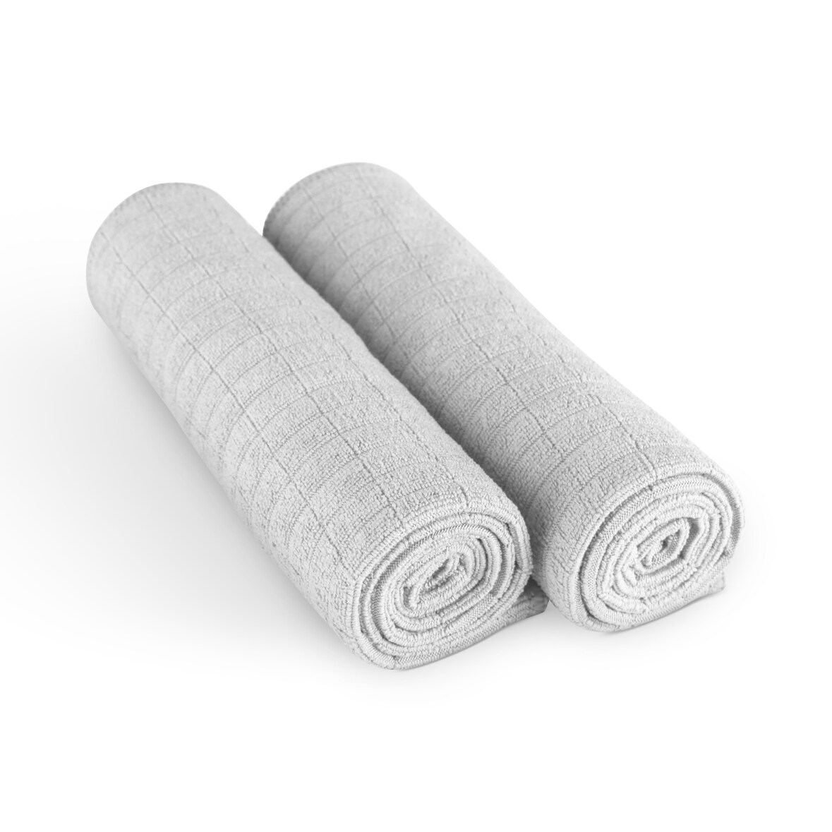 Microfaser Geschirrtuch Sunshine 300gsm - 65cm x 45cm - ( 4er Pack ) Hellgrau