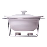 thumbnail of Speisewärmer aus Keramik 2,3 L Chafing Dish Buffet-Set Keramik-Chafer Buffetwärmer Warmhaltebehälter