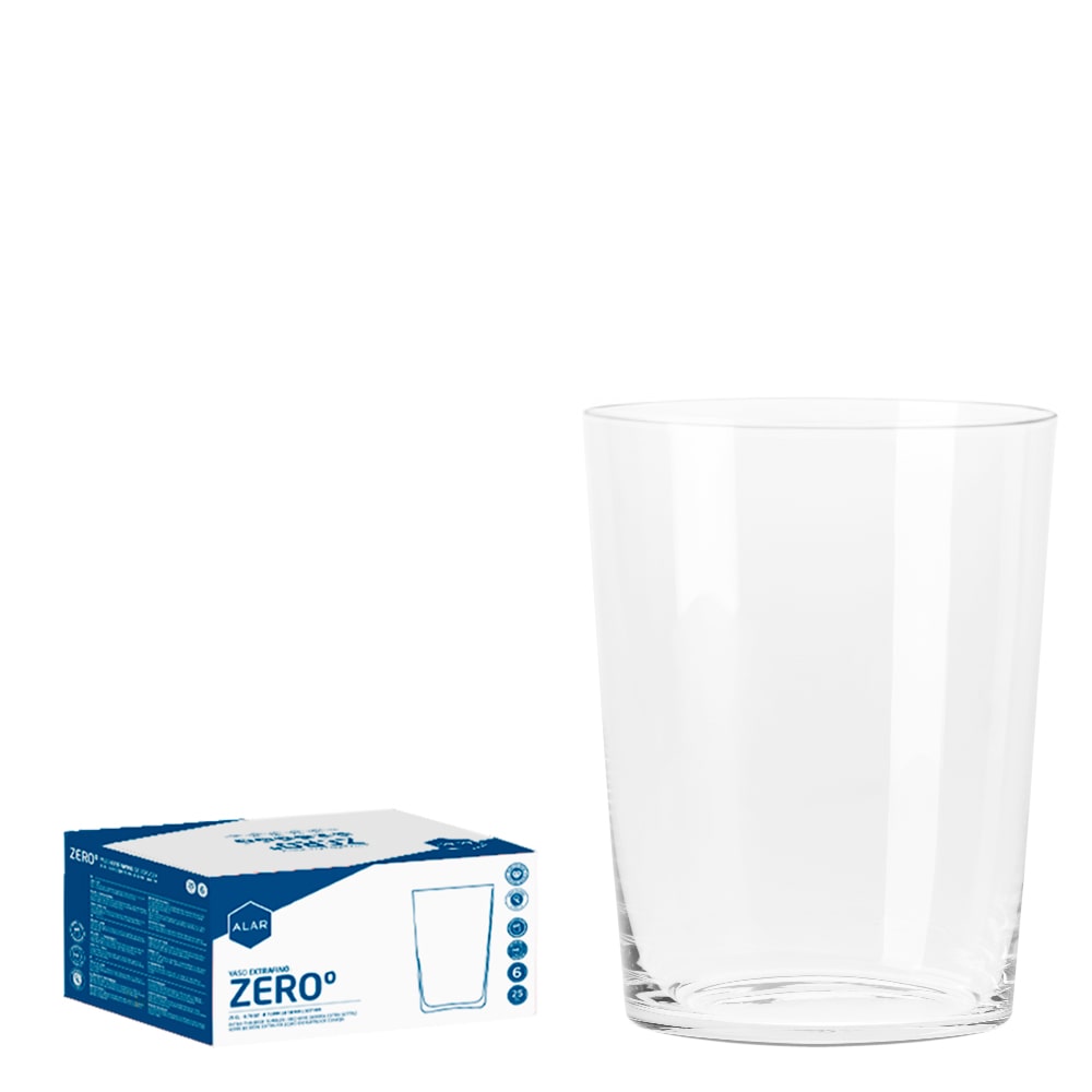 Vaso Extrafino Sidra Zero 50 cl 12 unidades